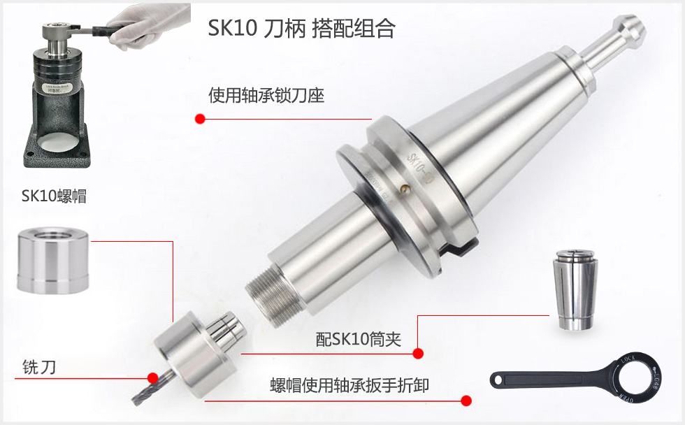 SK10刀柄搭配组合